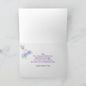 マザーズデイガーデンエレガントバタイブ叔母 カード (内部)