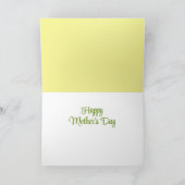 マザーズデイガーデンフラワー カード (内部)