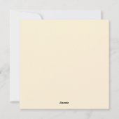 マザーズデイキツネ シーズンカード (裏面)