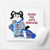 マザーズデイキャットズパジャマおもしろい子猫マウスパッド マウスパッド (マウス)