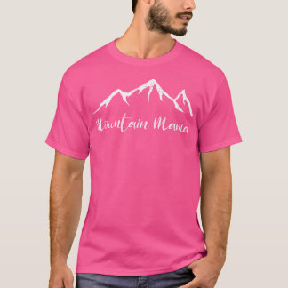 マザーズデイキャンピングマウンテンママ Tシャツ