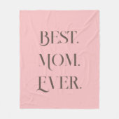 マザーズデイギフトフリースシェルパブランケットピンクかわいい フリースブランケット (正面)