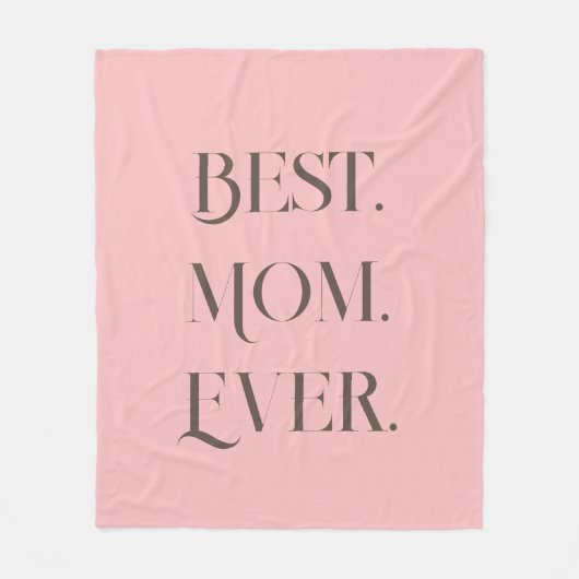 マザーズデイギフトフリースシェルパブランケットピンクかわいい フリースブランケット (正面)