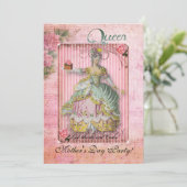 マザーズデイクイーンパーティー 招待状 (スタンド正面)