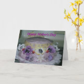 マザーズデイケーキ カード (黄色い花)