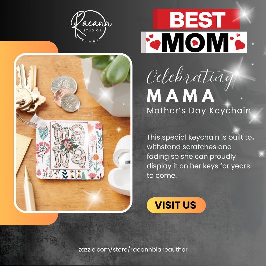 マザーズデイスペシャルキーチェーン キーホルダー