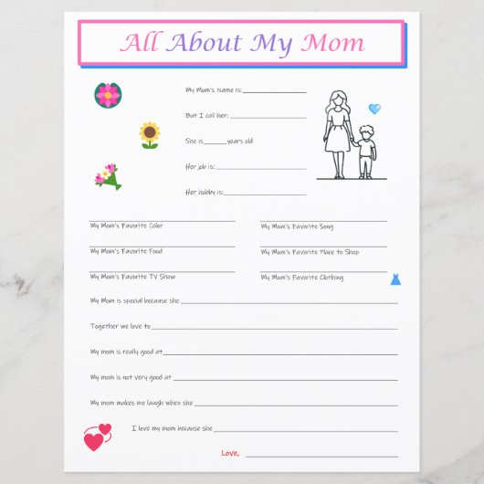 マザーズデイソンインタビュープリント (正面)