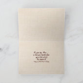 マザーズデイタビーキャット昼寝カード カード (内部)