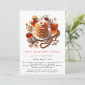 マザーズデイチャーチブランチ招待状ホーソーン 招待状 (スタンド正面)