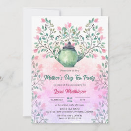 マザーズデイティーパーティー 招待状