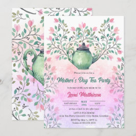 マザーズデイティーパーティー 招待状