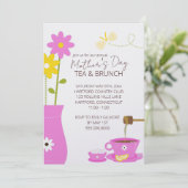 マザーズデイティーブランチ招待状 招待状 (スタンド正面)