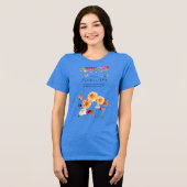 マザーズデイティー – マイルを越えて愛 トライブレンドTシャツ (正面全面)
