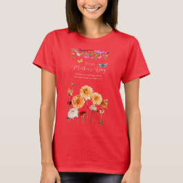 マザーズデイティー – マイルを越えて愛 Tシャツ