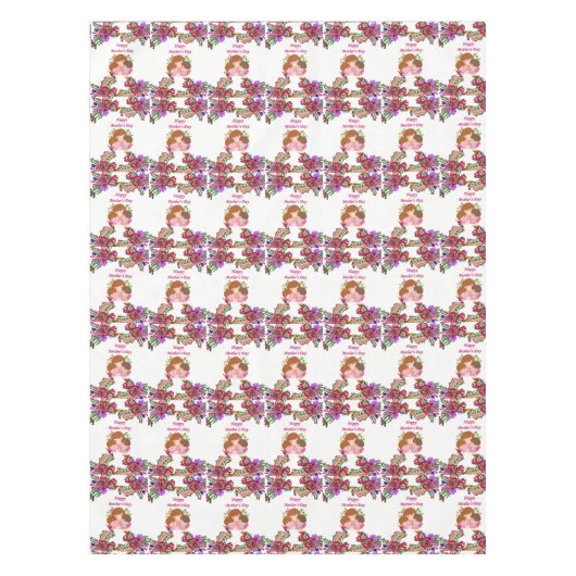 マザーズデイテーブルクロス テーブルクロス (正面)