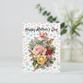 マザーズデイデザインフローラはがきエレガント シーズンポストカード (スタンド正面)