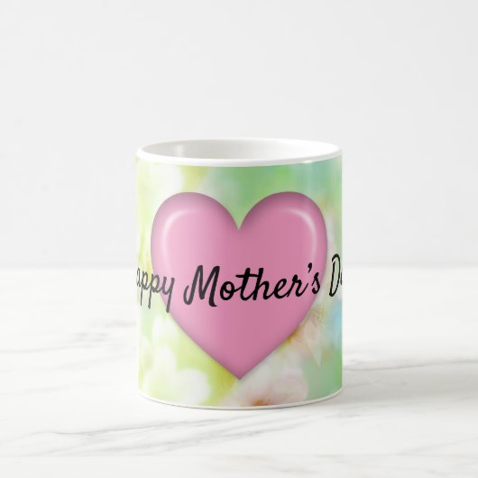 マザーズデイデザインフローラエレガントマグ コーヒーマグカップ (中央)