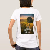 マザーズデイデザイン Tシャツ (裏面)