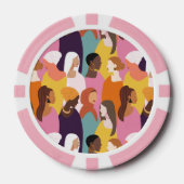 マザーズデイトランプのポーカーチップ ポーカーチップ (正面)