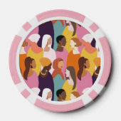 マザーズデイトランプのポーカーチップ ポーカーチップ (裏面)