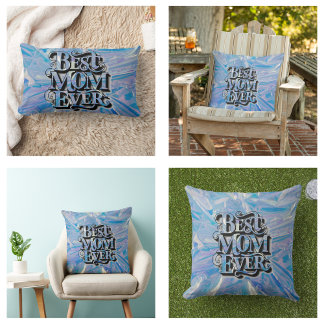 マザーズデイトレンディー最高のママエバー ランバークッション