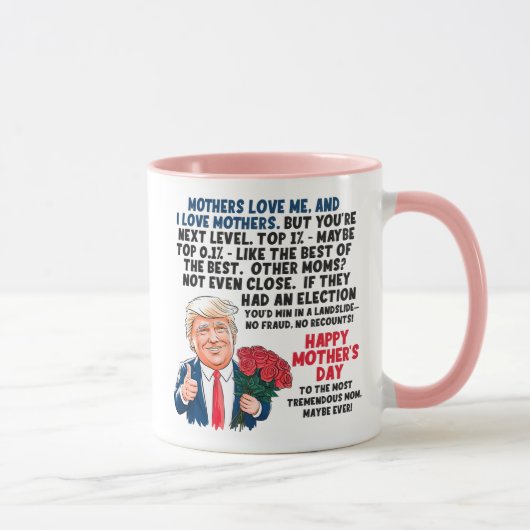 マザーズデイドナルド・トランプ マグカップ (右)
