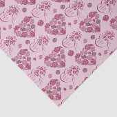 マザーズデイハートブーケ 薄葉紙 (詳細)