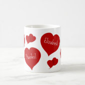 マザーズデイハートマグ コーヒーマグカップ (中央)