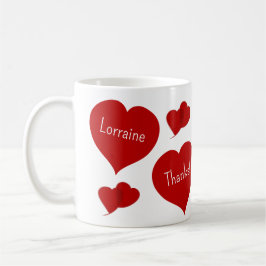 マザーズデイハートマグ コーヒーマグカップ