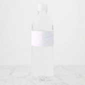 マザーズデイバラと紙吹雪 ペットボトルラベル (裏面)
