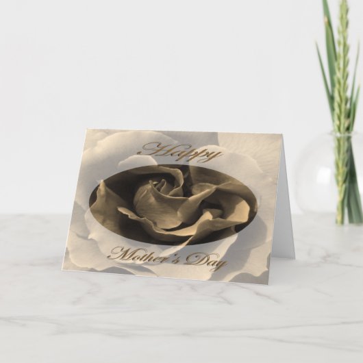 マザーズデイバラインセピア カード (正面)