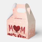 マザーズデイバラハートブーケ – Favor Box Gaball フェイバーボックス (裏面サイド)