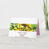 マザーズデイバラハート カード (裏面)