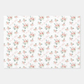 マザーズデイバララッピング紙シート ラッピングペーパーシート (正面3)