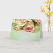 マザーズデイバラ カード (黄色い花)