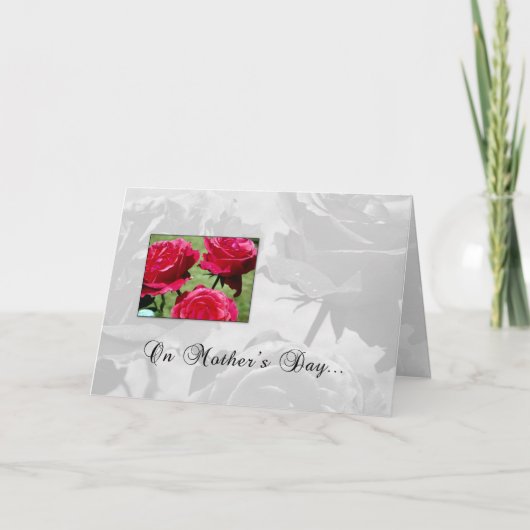 マザーズデイバラ カード (正面)