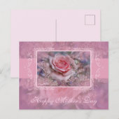 マザーズデイバラ ポストカード (正面/裏面)