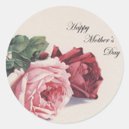 マザーズデイバラ ラウンドシール