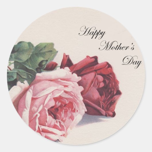 マザーズデイバラ ラウンドシール (正面)