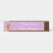 マザーズデイバンニカスタムーズ デスクネームプレート (正面)