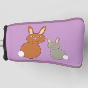 マザーズデイバンニーゴルフパターカバー ゴルフヘッドカバー