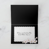 マザーズデイパールネックレス黒 カード (内部)