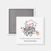 マザーズデイビジネス開花 | 実在予算 マグネット (正面/裏面)