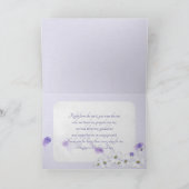 マザーズデイピンクのベゴニアの散水缶 カード (内部)