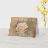 マザーズデイピーチバラ カード (黄色い花)