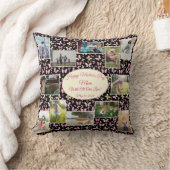 マザーズデイファミリー写真テンプレート クッション (ブランケット)