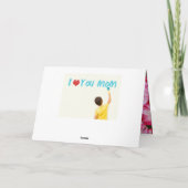 マザーズデイフライヤーテンプレート カード (裏面)