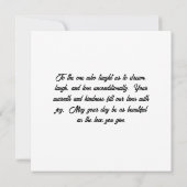 マザーズデイフラットカード (裏面)