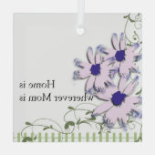 マザーズデイフラワーオーナメント ガラスオーナメント (裏面)