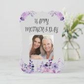 マザーズデイフラワーズフラットホリデーカード (スタンド正面)